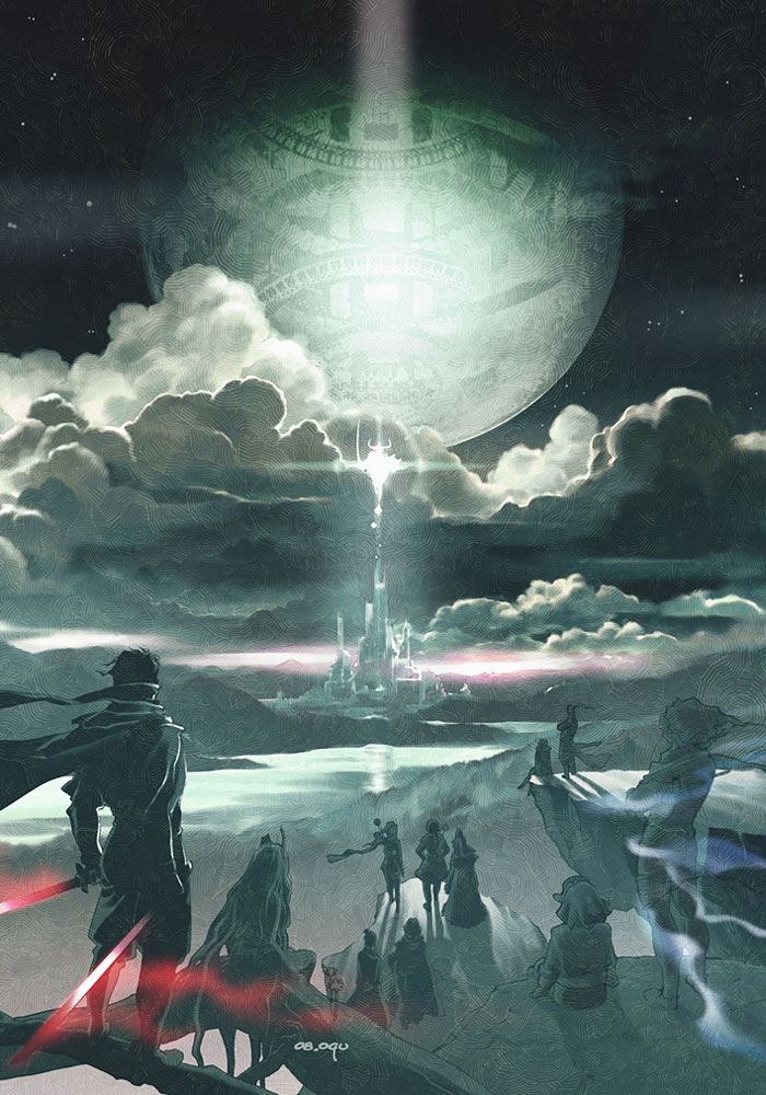 Promotional Art from Final Fantasy IV: The After Years