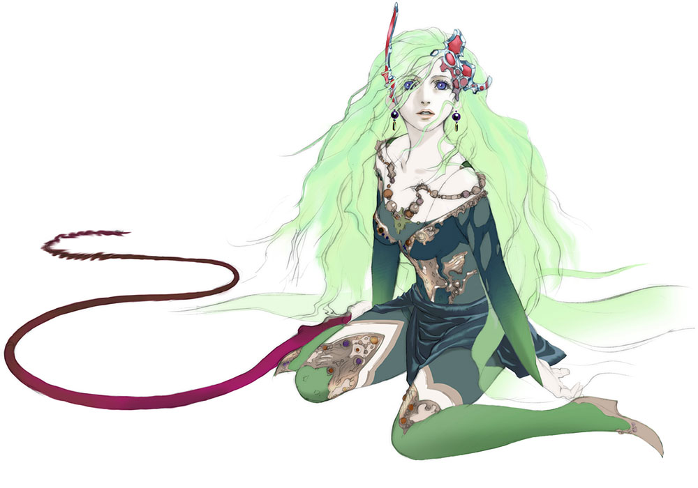 Rydia Art from Final Fantasy IV: The After Years