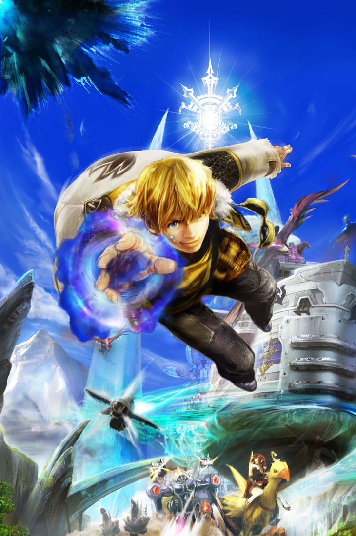 Layle Promotional Art from Final Fantasy Crystal Chronicles: Crystal Bearers