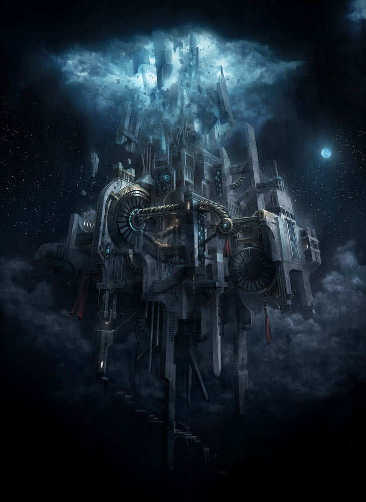 Location Concept Artwork from Final Fantasy Crystal Chronicles: Crystal Bearers