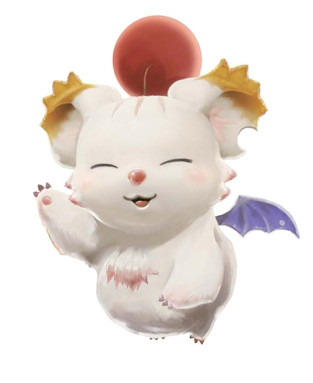 Moogle Art from Final Fantasy Crystal Chronicles: Crystal Bearers