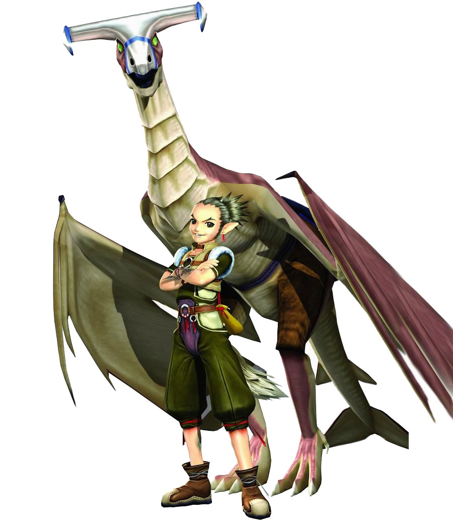 Yuki & Dragon Render from Grandia III