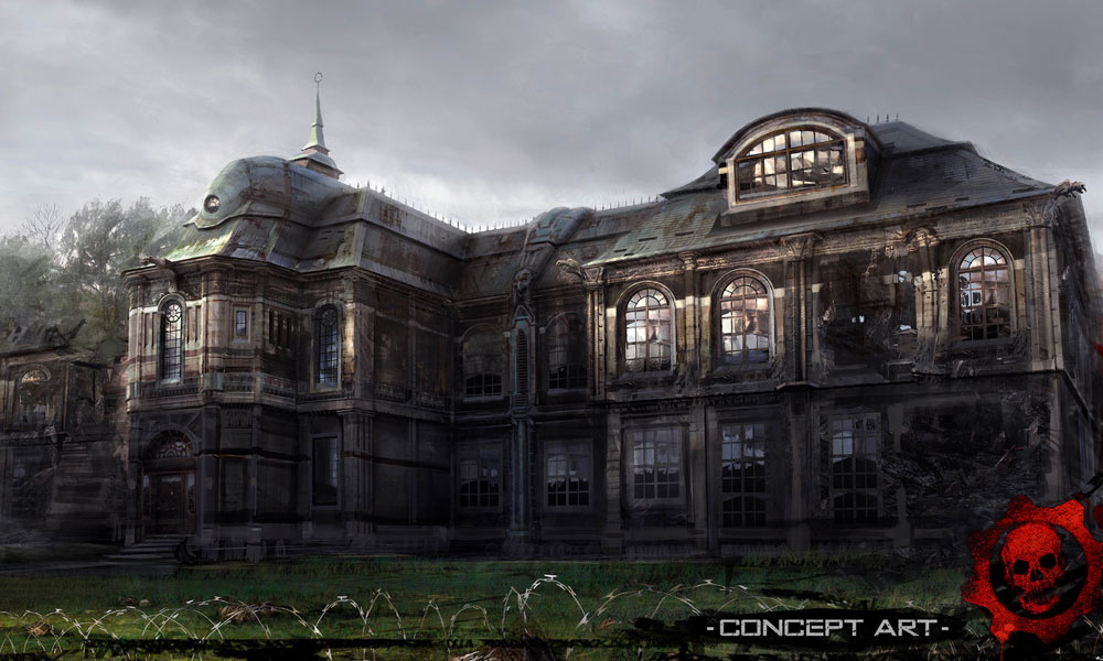 Adam's House Art from Gears of War