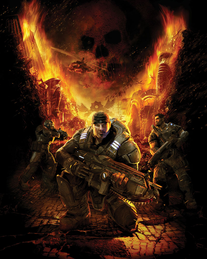 Promotional Art from Gears of War