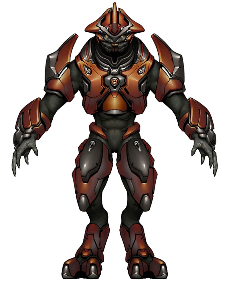 Elite Officer Art from Halo: Reach
