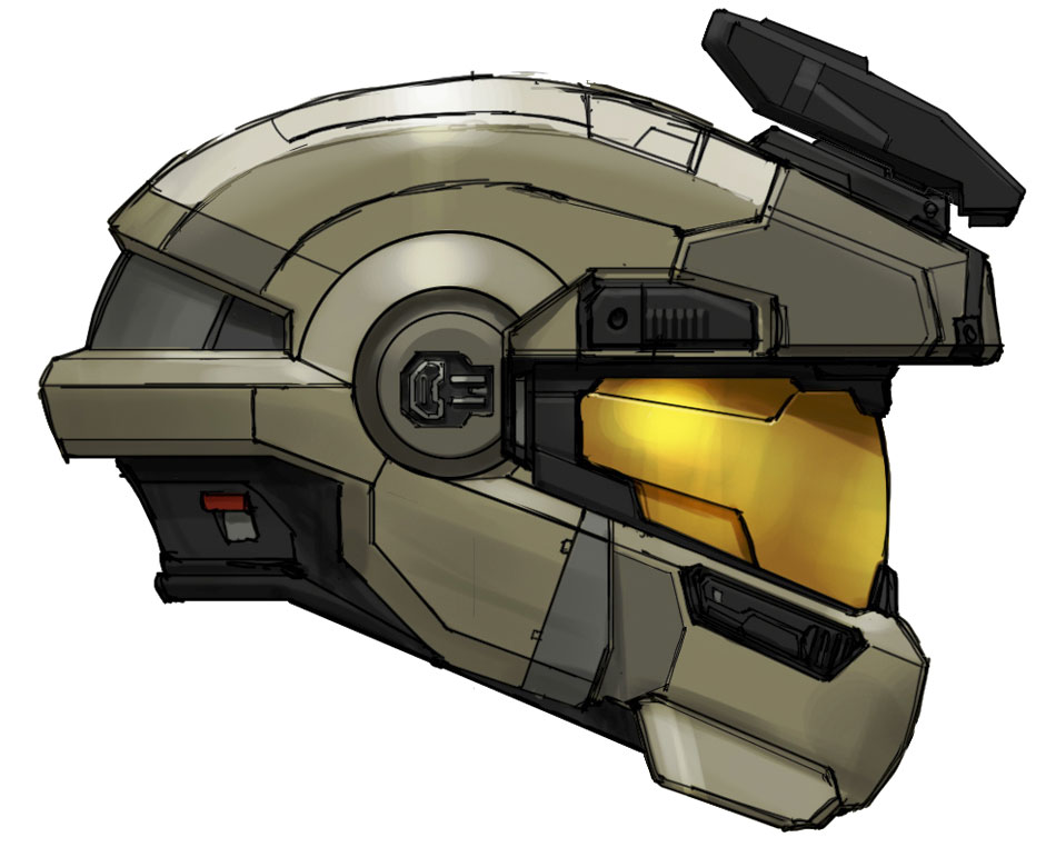 Jorge Helmet Artwork from Halo: Reach
