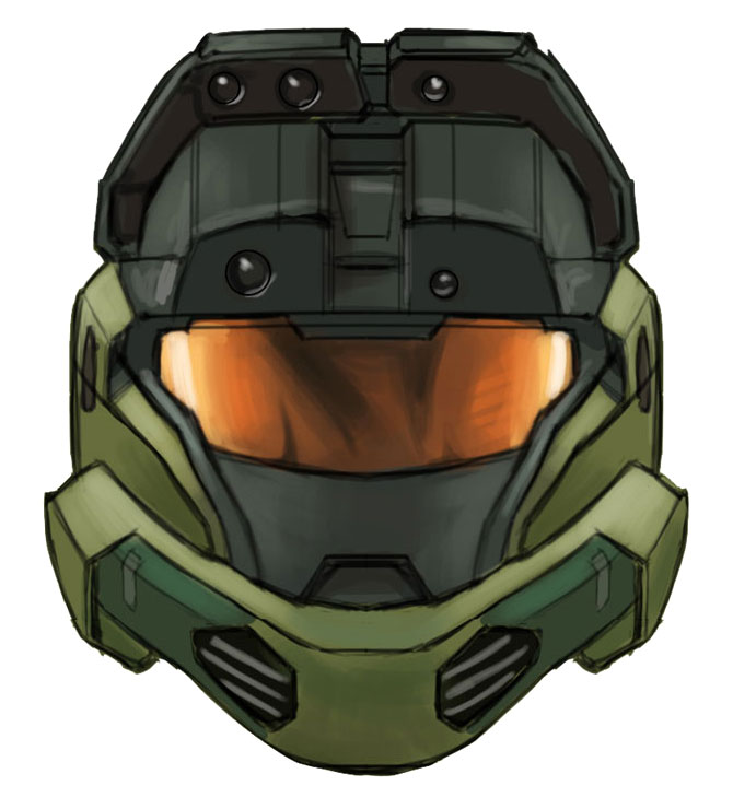 Jun Helmet Art from Halo: Reach