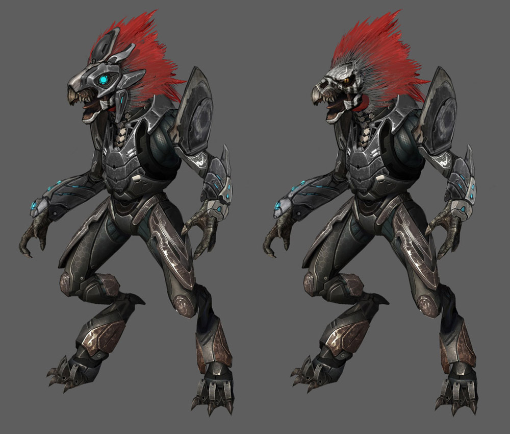 Skirmisher Art from Halo: Reach