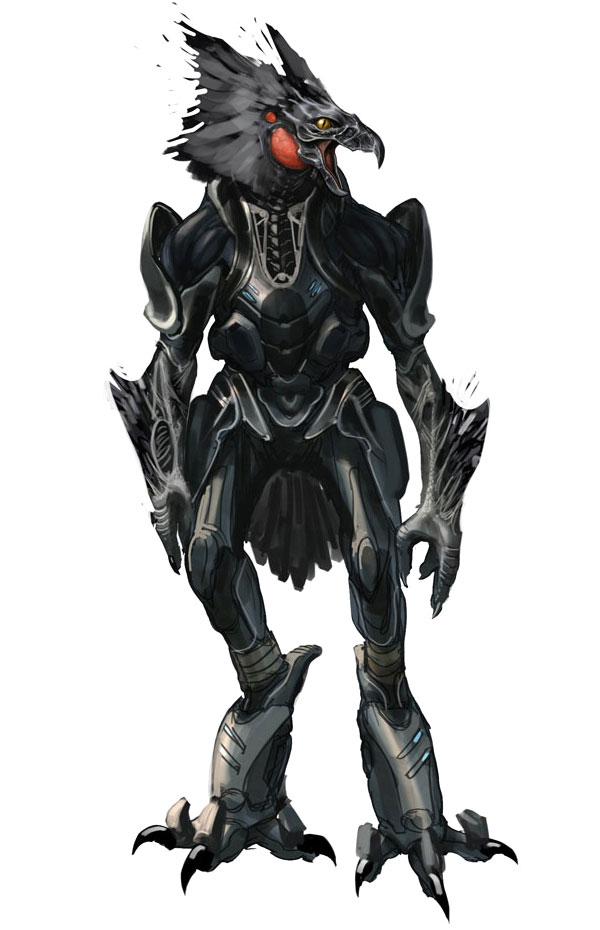 Skirmisher Art from Halo: Reach