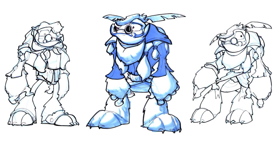 Brutter Concept Artwork from Jak II