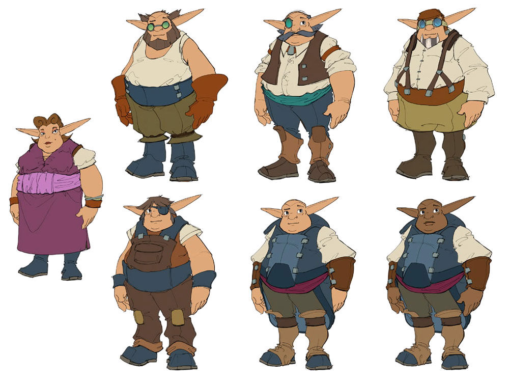 Fat Citizens Art from Jak II