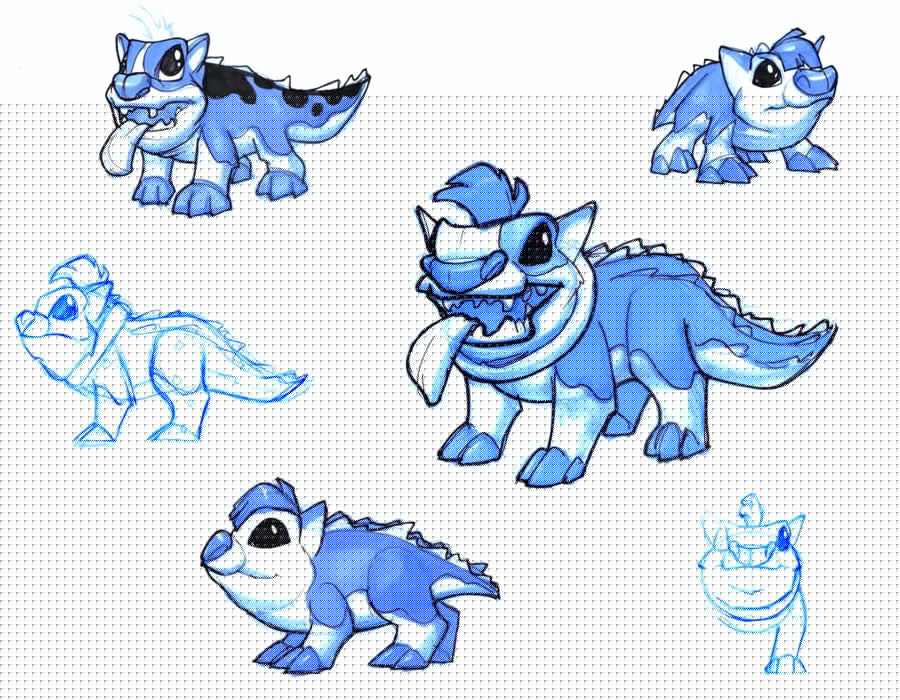 Crocadog Art from Jak II