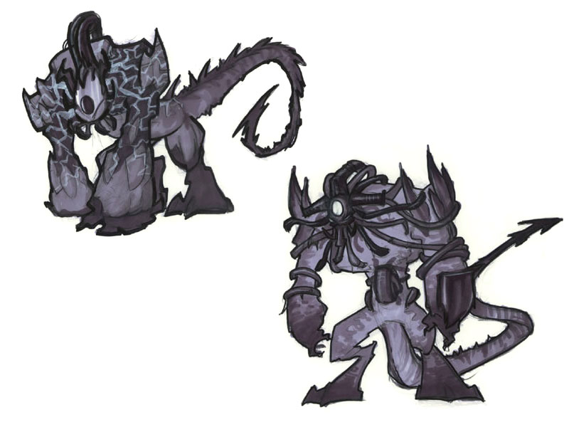 Grunt Concept Art from Jak II