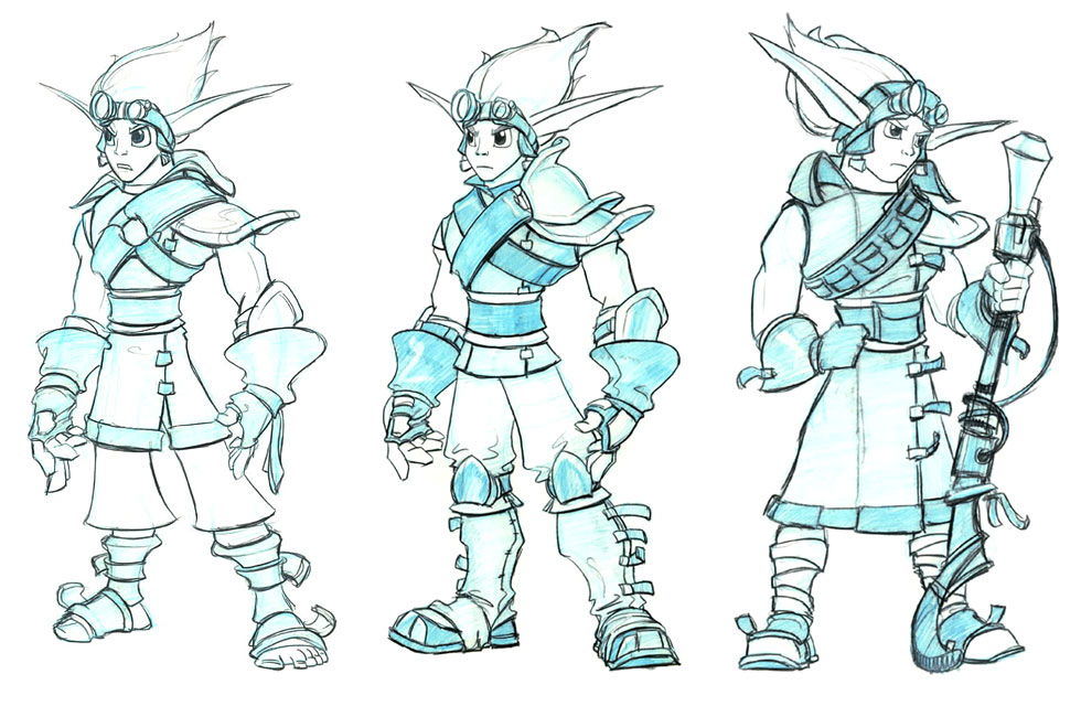 Jak Concept Art from Jak II