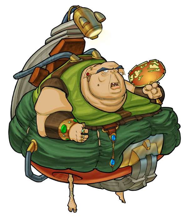 Krew Art from Jak II