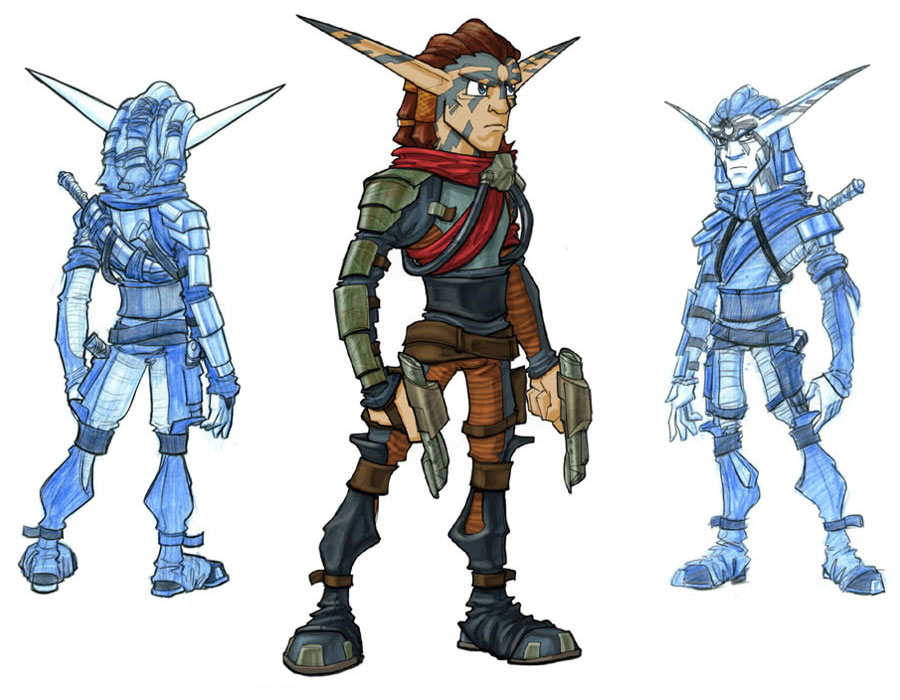 Torn Art from Jak II