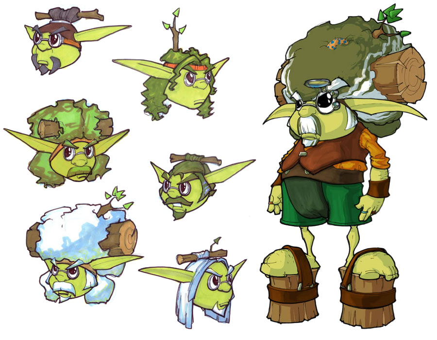 Young Samos Art from Jak II