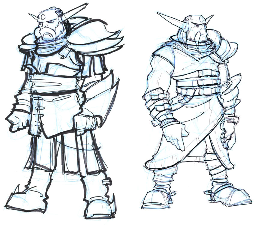 Damas Sketches from Jak 3