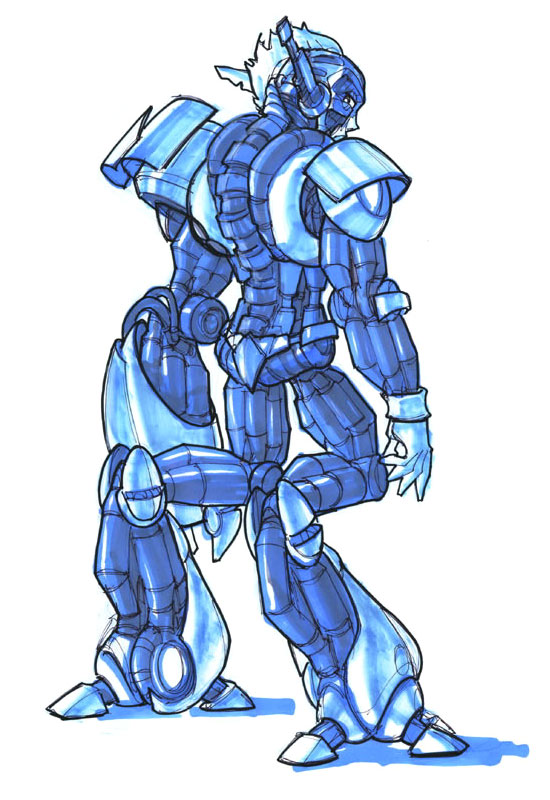 Erol Backside Sketch from Jak 3