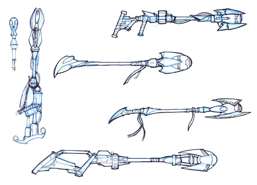 Gun Designs Art from Jak 3