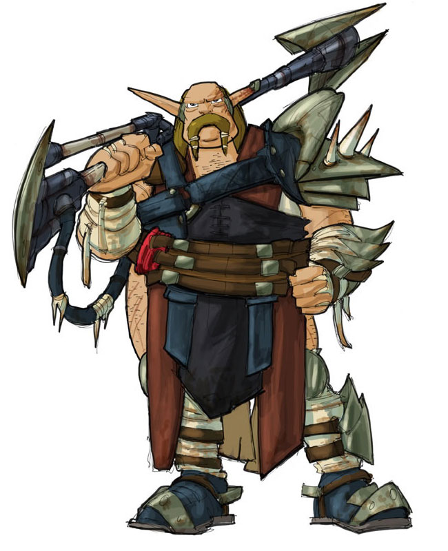 Kleiver Art from Jak 3