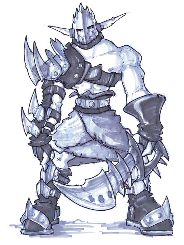 Marauder Artwork from Jak 3