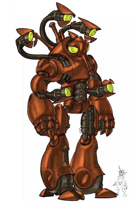 Robot Art from Jak 3