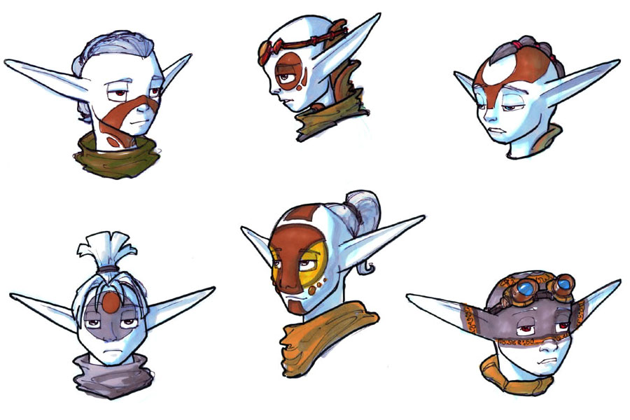 Seem Faces Art from Jak 3