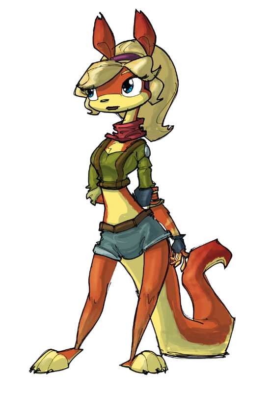 Tess Art from Jak 3