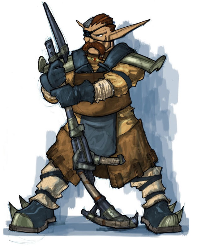 Wastelander Art from Jak 3