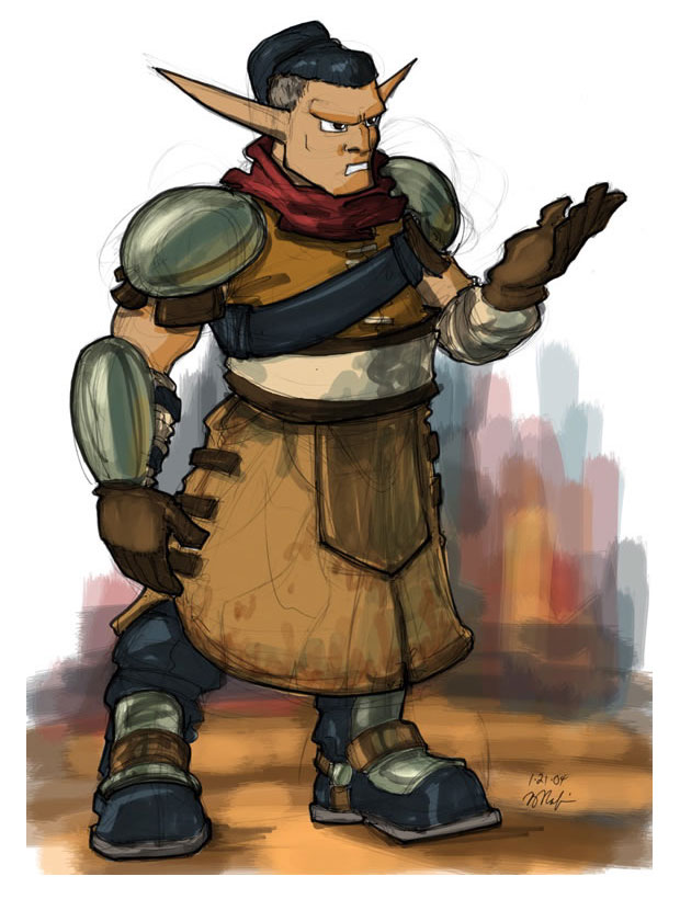 Wastelander Artwork from Jak 3