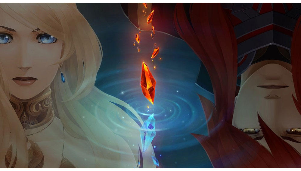 Nine & Aisha Faces Art from Last Rebellion