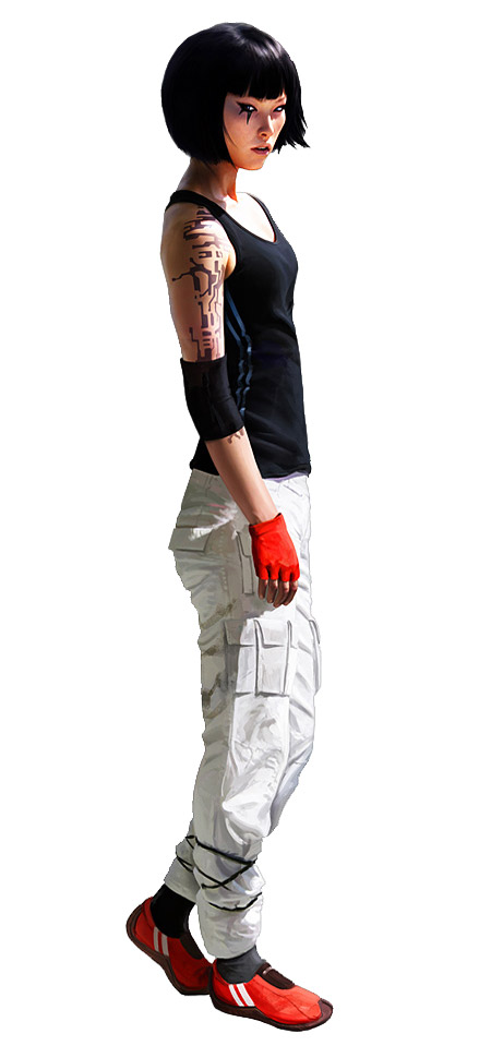 Faith Connors Art from Mirror's Edge