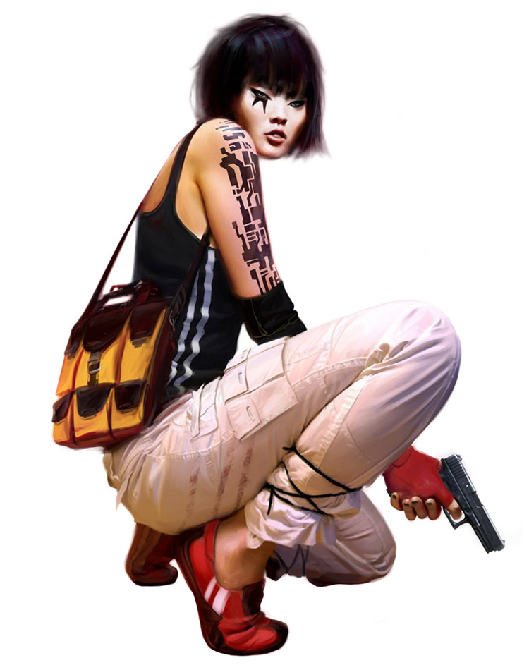 Faith Connors Artwork from Mirror's Edge