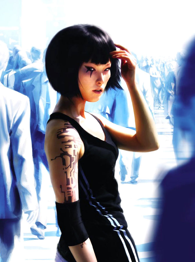 Faith - Prima Guide Cover Art from Mirror's Edge