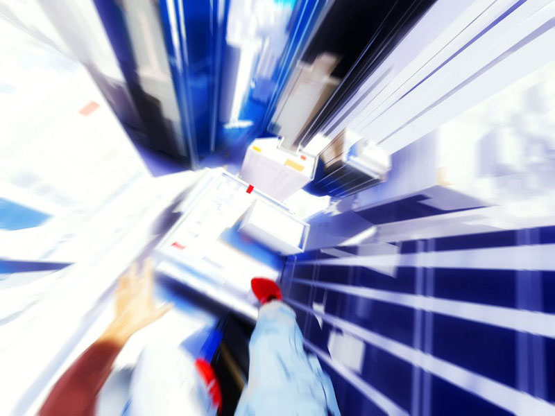 Jump Blur Art from Mirror's Edge