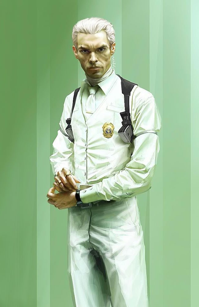 Lieutenant Miller Art from Mirror's Edge