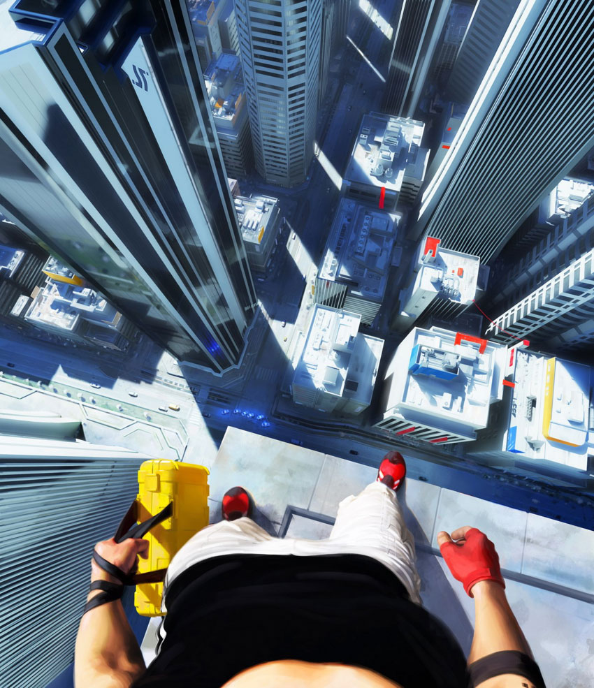 On The Edge Art from Mirror's Edge