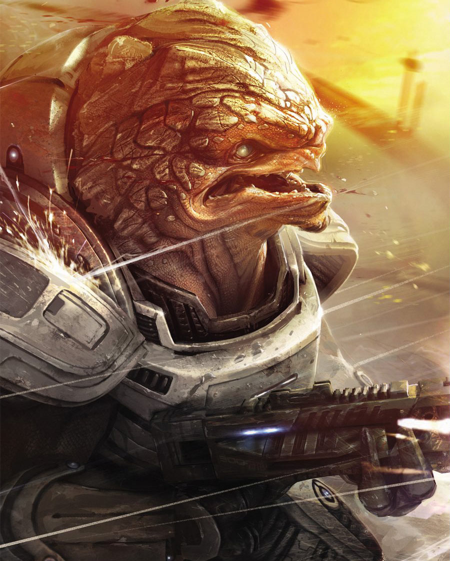 Grunt Art from Mass Effect 2
