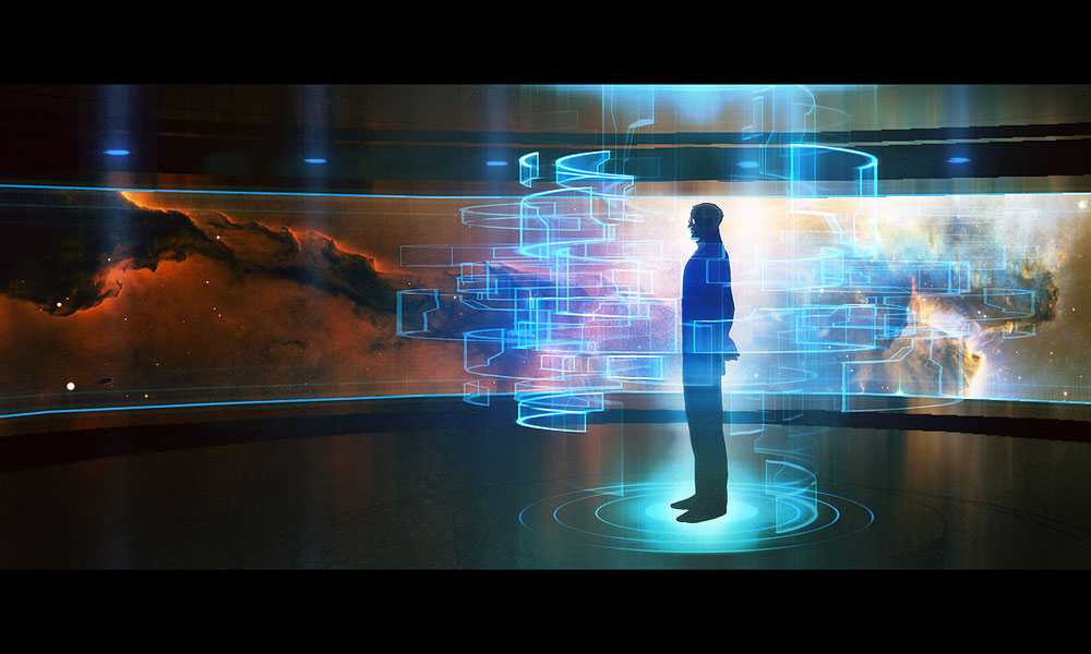 Illusive Nebula Art from Mass Effect 2