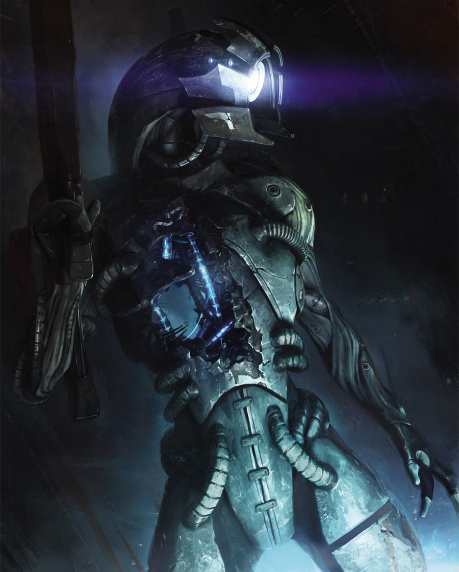 Legion Art from Mass Effect 2