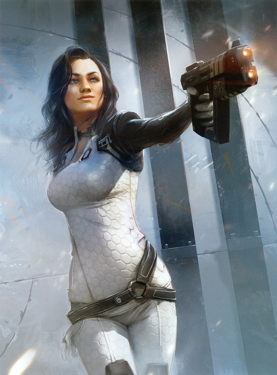 Miranda Lawson Art from Mass Effect 2