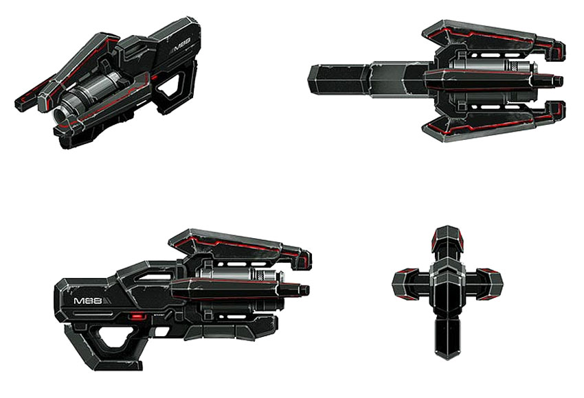 Terminus Bonus Weapon Art from Mass Effect 2