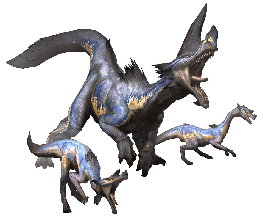 Great Baggi Art from Monster Hunter 3 (Tri)