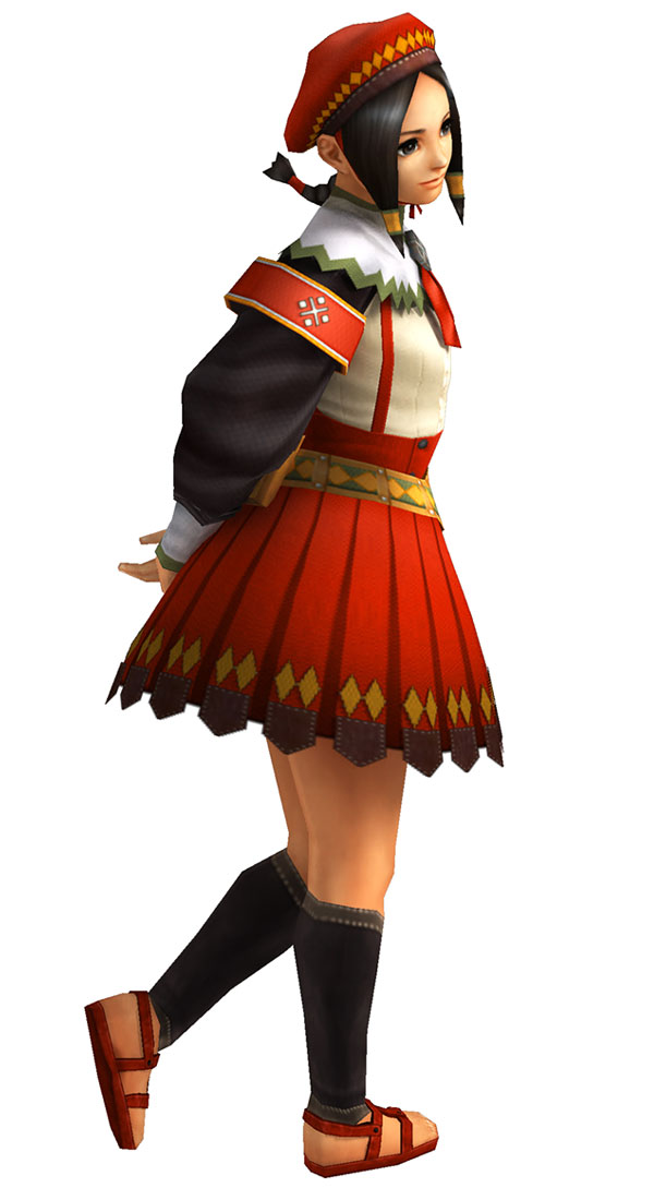 Guild Poster Girl Art from Monster Hunter 3 (Tri)
