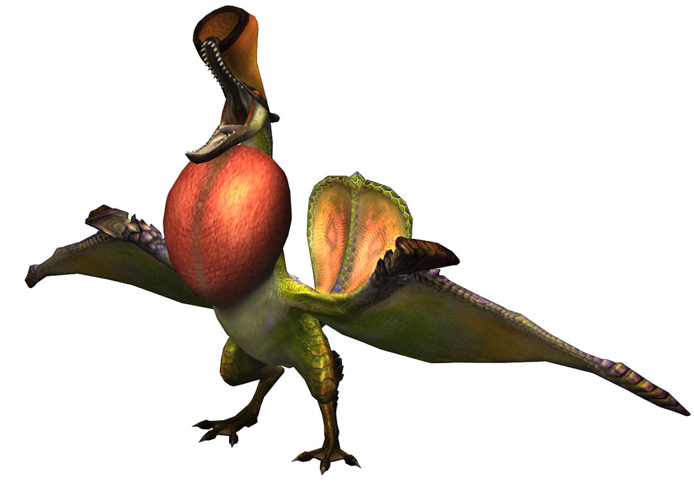 Qurupeco Art from Monster Hunter 3 (Tri)