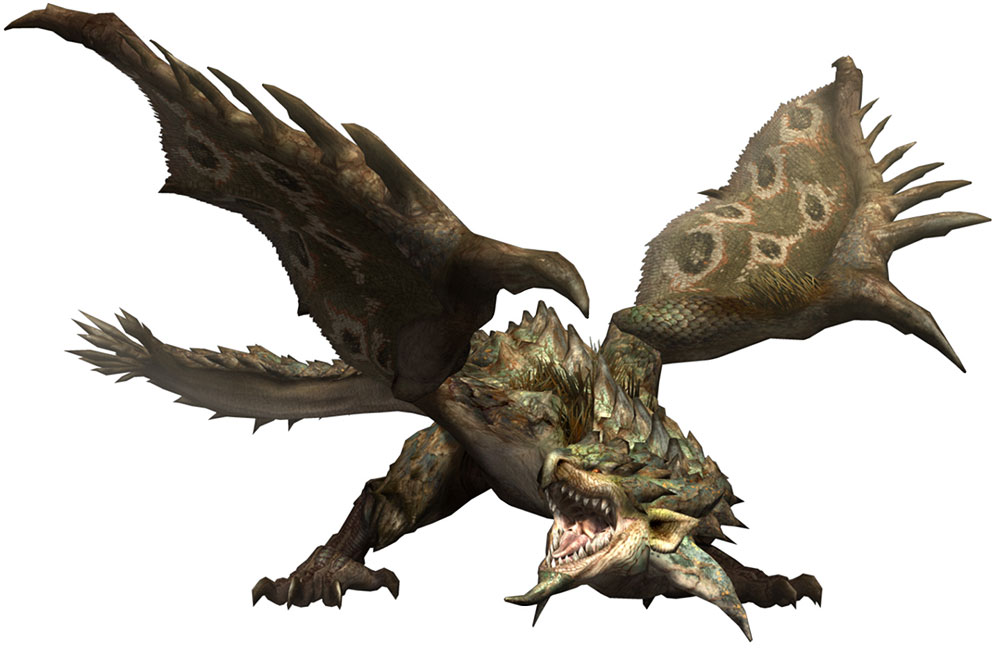 Rathian Art from Monster Hunter 3 (Tri)