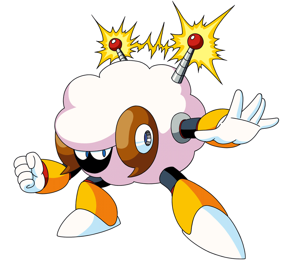 Sheep Man Art from Mega Man 10