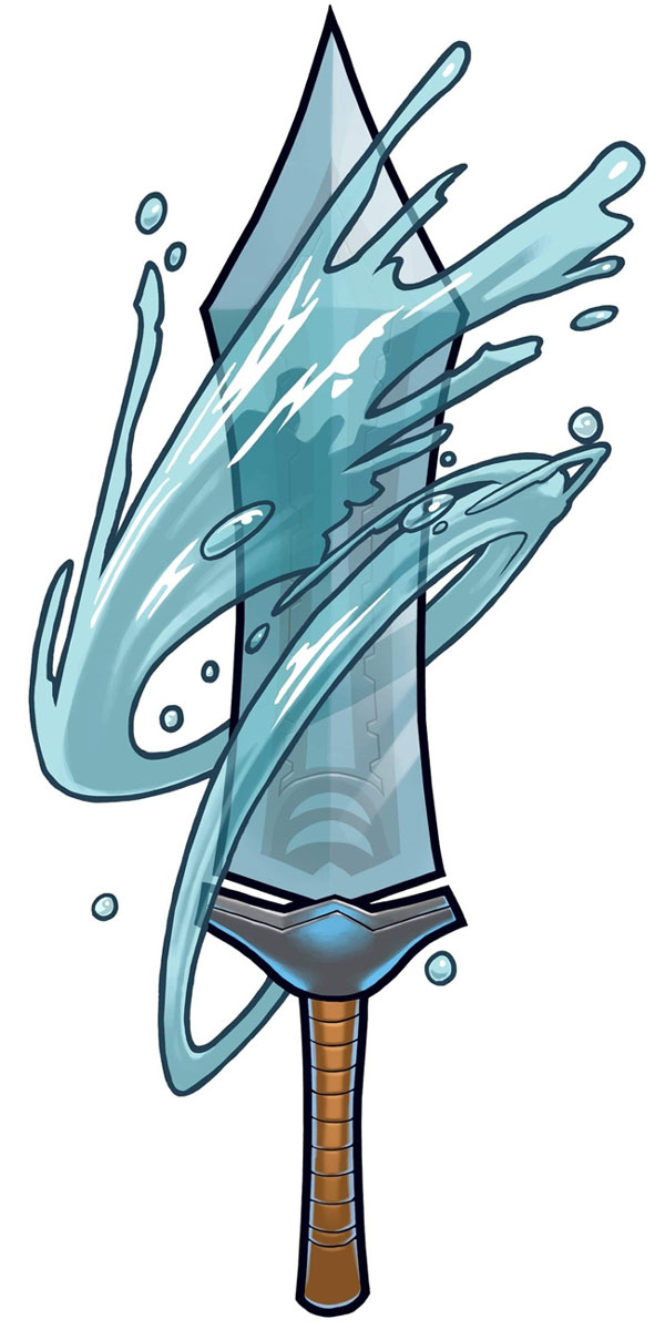 Sword of Water Art from Musashi: Samurai Legend