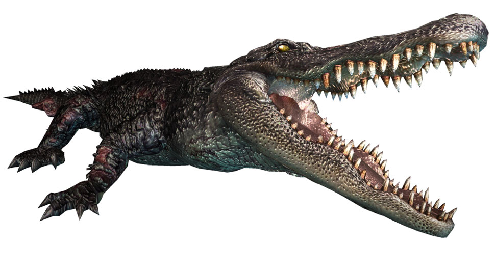 Gator Art from Resident Evil: The Darkside Chronicles